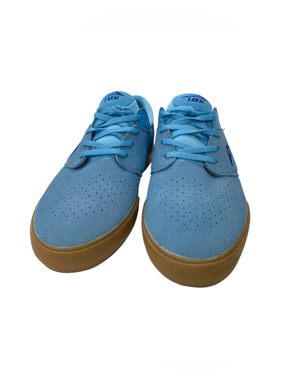 LaKai Men’s Blue Suede Skate Sneakers